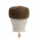 Dents Abraham Moon Herrinbone Tweed Flat Cap Chestnut