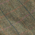 Dents Abraham Moon Herrinbone Tweed Flat Cap Olive