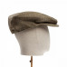 Dents Abraham Moon Herrinbone Tweed Flat Cap Spruce