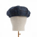 Dents Abraham Moon Tweed 8 Piece Cap Blue