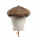 Dents Abraham Moon Tweed 8 Piece Cap Chestnut
