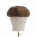 Dents Abraham Moon Tweed 8 Piece Cap Chocolate