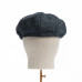 Dents Abraham Moon Tweed 8 Piece Cap Navy