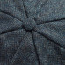 Dents Abraham Moon Tweed 8 Piece Cap Navy
