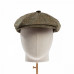 Dents Abraham Moon Tweed 8 Piece Cap Olive