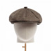 Dents Abraham Moon Tweed 8 Piece Cap Pewter
