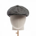 Dents Abraham Moon Tweed 8 Piece Cap Charcoal