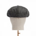 Dents Abraham Moon Tweed 8 Piece Cap Charcoal