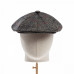 Dents Abraham Moon Tweed 8 Piece Cap Gray