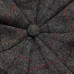 Dents Abraham Moon Tweed 8 Piece Cap Gray