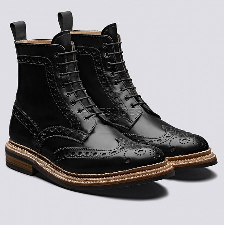 Grenson Fred Black