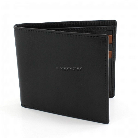 British Belt Kingston Be Fold Wallet Black/Tan