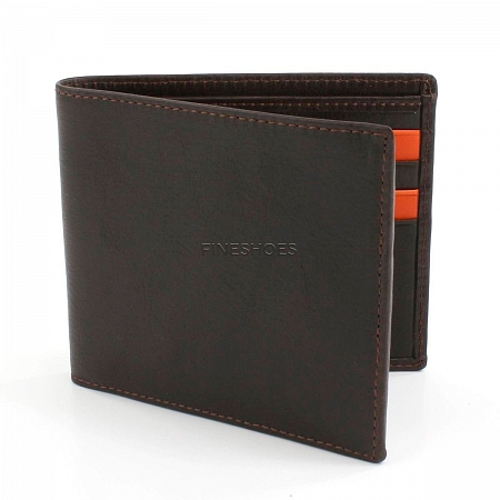 British Belt Kingston Be Fold Wallet Brown/Orange