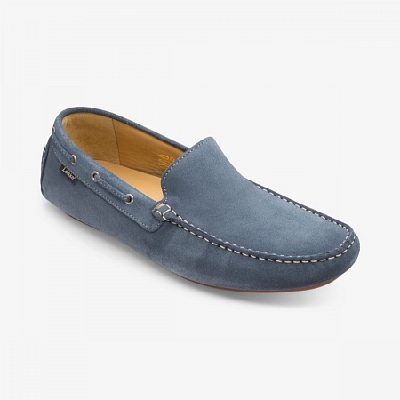 Loake Donington Light Blue Suede