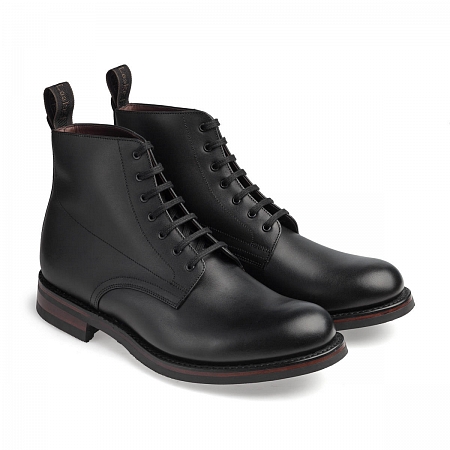Loake Hebden Black