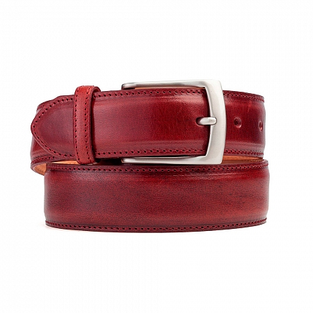 Loake Belt Henry Burgundy