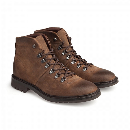 Loake Hiker Brown Suede