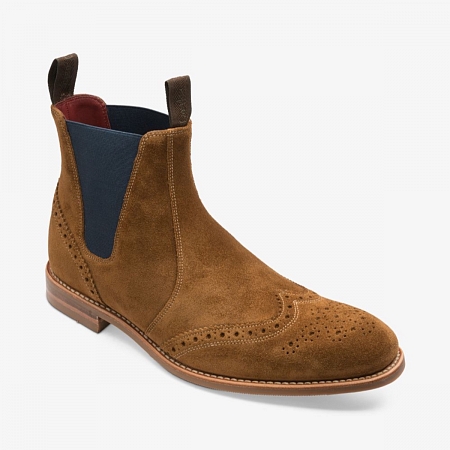 Loake Hoskins Tan Suede