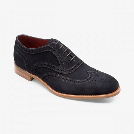 Loake Kerridge Navy Suede