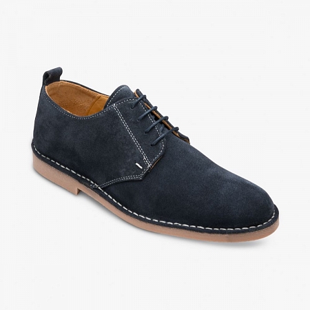 Loake Mojave Navy Suede