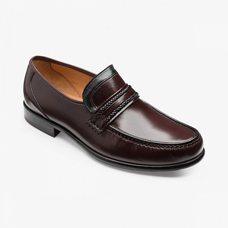 Loake Rome Burgundy