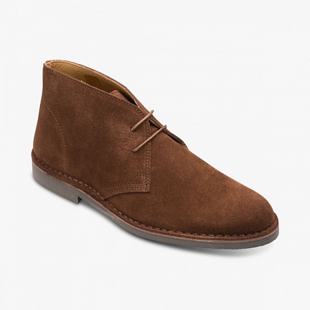 Loake Sahara Dark Brown Suede