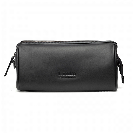 Loake Thames Wash Bag Black