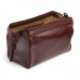 Loake Thames Wash Bag Burgundy