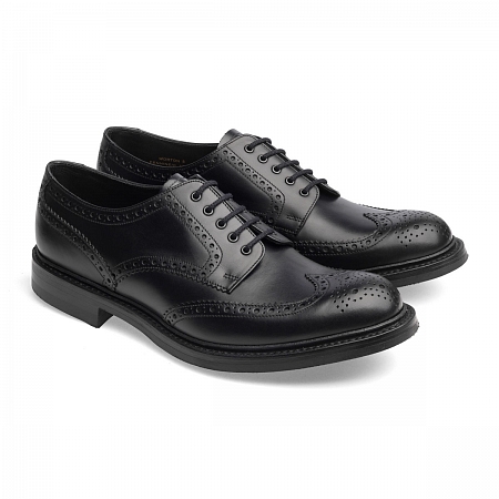 Loake Worton Black