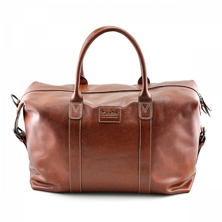 Loake Balmoral Weekend Bag Brown Grain