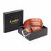 Loake Belt Henry Mahogany