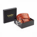 Loake Belt Henry Mahogany Grain
