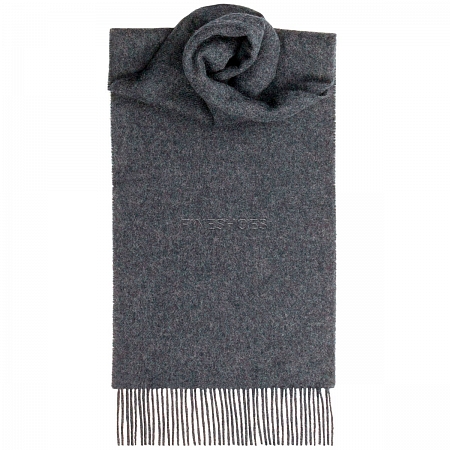 Lochcarron Charcoal Plain Coloured