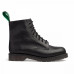 Solovair 8 Eye Derby Black Grain