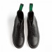 Solovair 8 Eye Derby Black Grain