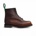 Solovair 8 Eye Derby Brown Grain