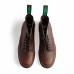 Solovair 8 Eye Derby Brown Grain