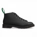 Solovair Monkey Boot Black Greasy