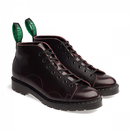 Solovair Monkey Boot Burgundy
