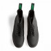 Solovair 8 Eye Derby Black Greasy