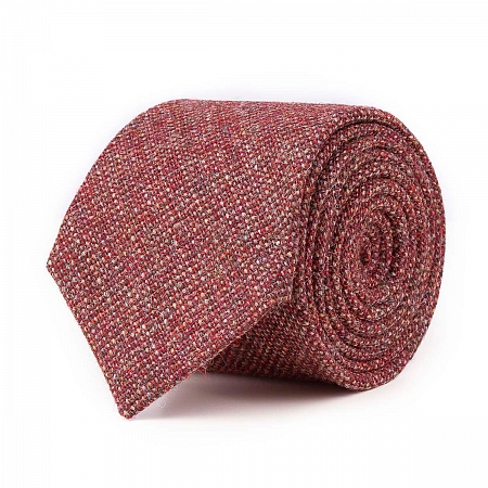 Walker Slater Wool Tie Burgundy