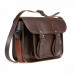 11.5-inch Classic Satchel Dark Brown