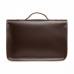 14.5-inch Classic Satchel Dark Brown