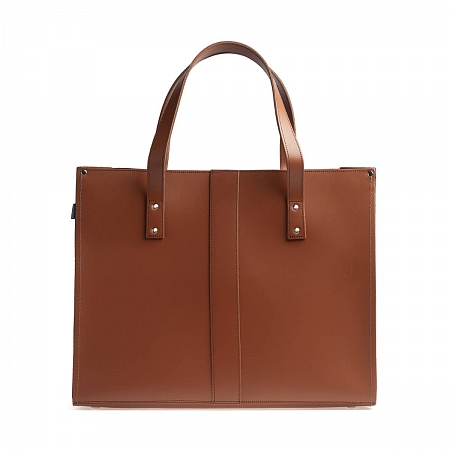 Belvoir Shopper Chestnut Small