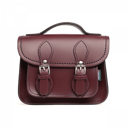 9-inch Classic Micro Satchel Red