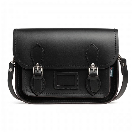 9-inch Classic Midi Satchel Black